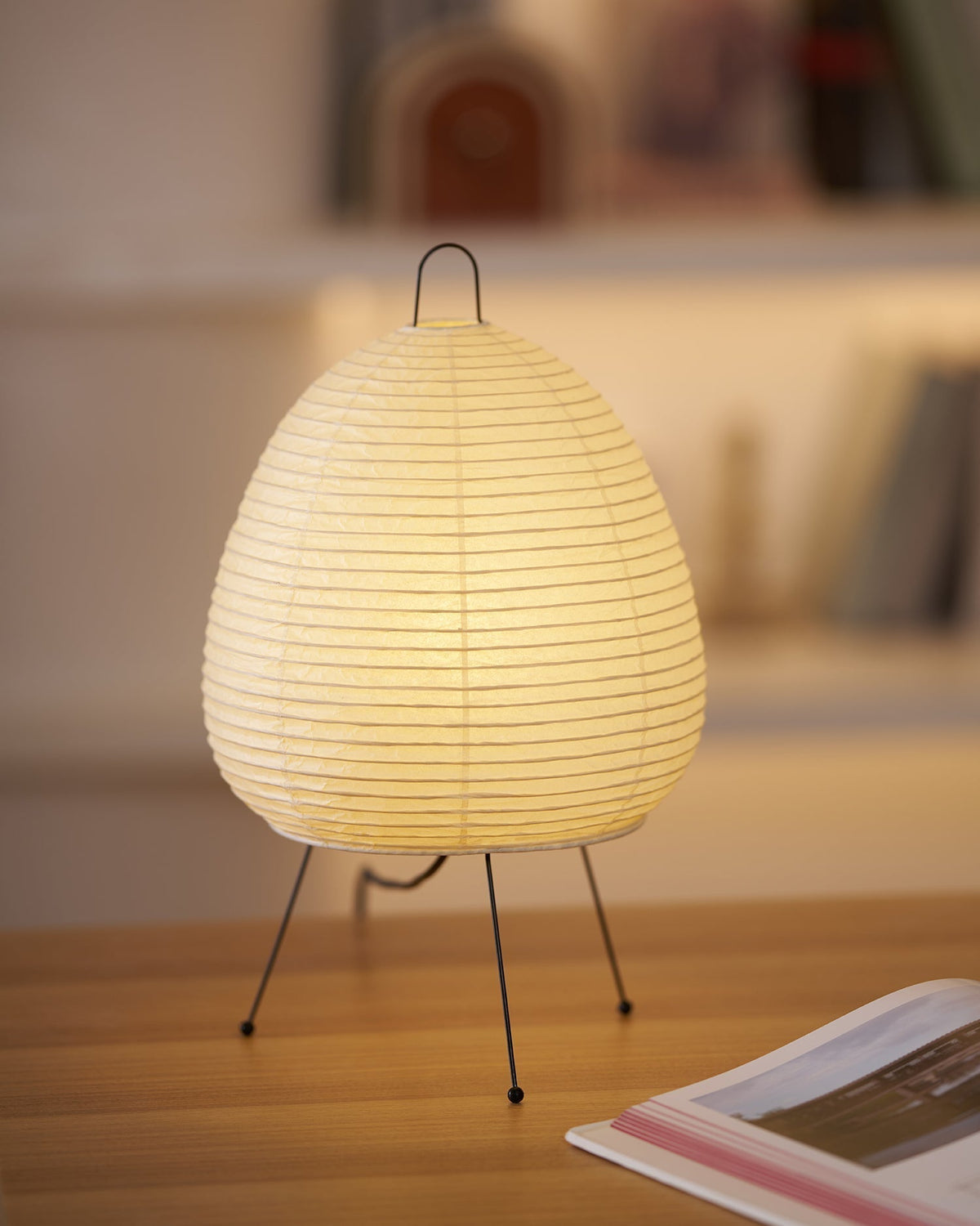 Tranquilux Paper Japanese-Inspired Table Lamp