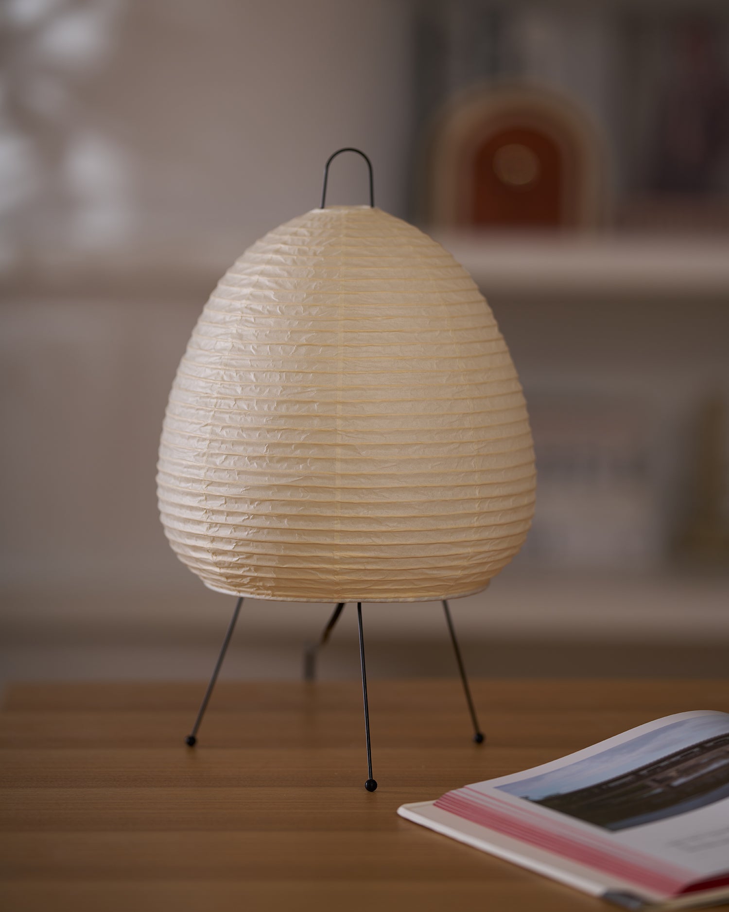 Tranquilux Paper Japanese-Inspired Table Lamp