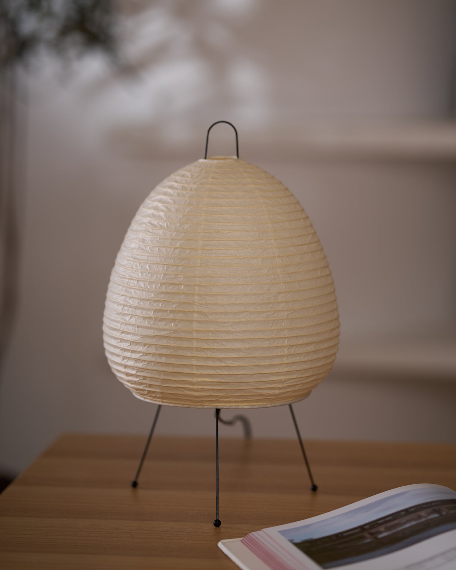 Tranquilux Paper Japanese-Inspired Table Lamp