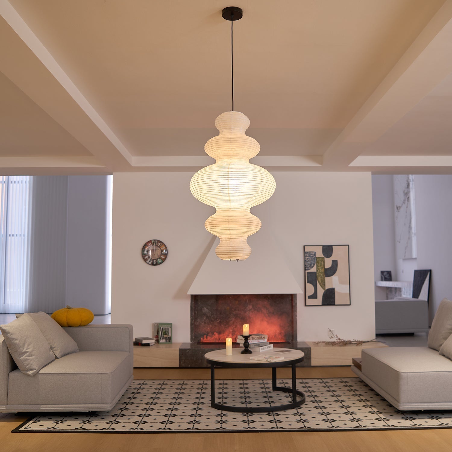 Akari Juni Pendant Lamp - Neutral Decor