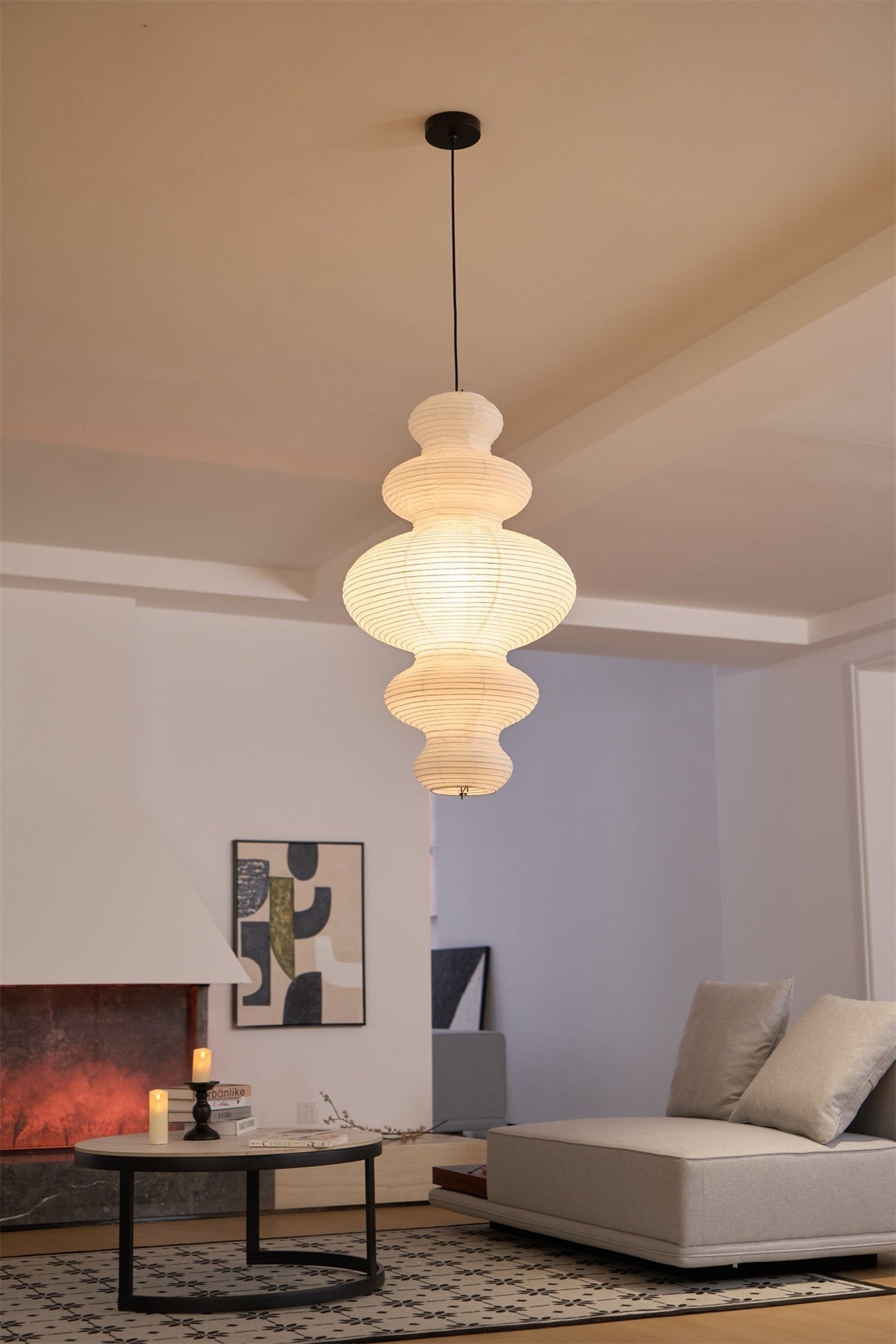 Lunivora Paper Traditional Pendant Lamp