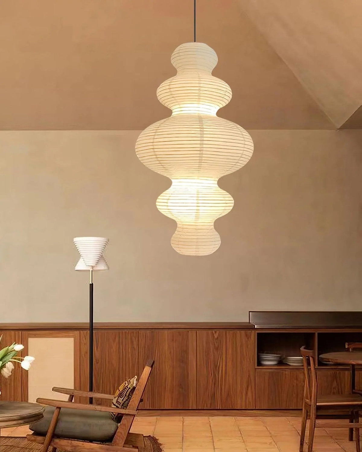 Lunivora Paper Traditional Pendant Lamp