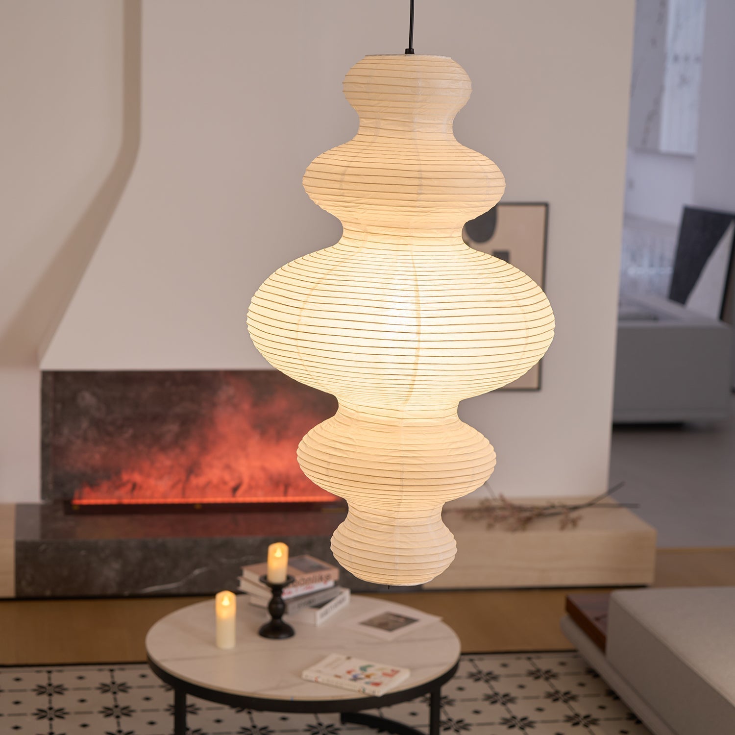 Akari Juni Pendant Lamp - Neutral Decor