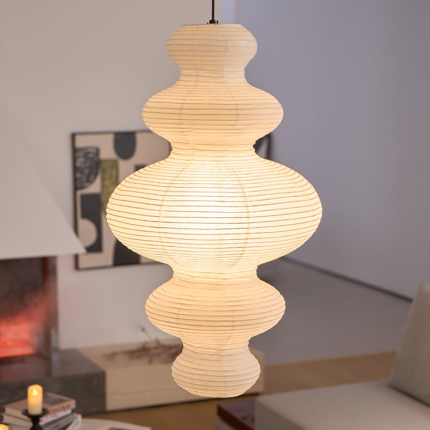 Akari Juni Pendant Lamp - Neutral Decor