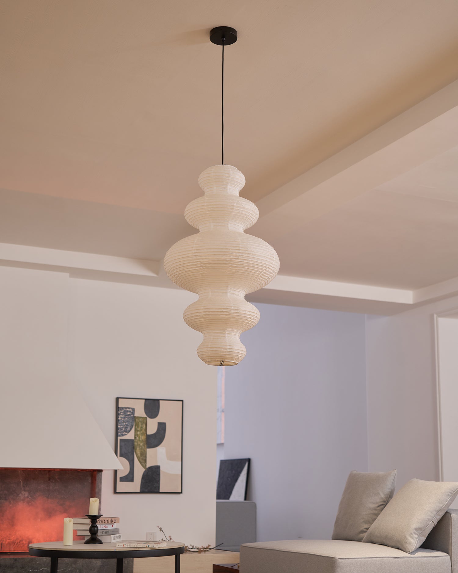 Akari Juni Pendant Lamp - Neutral Decor