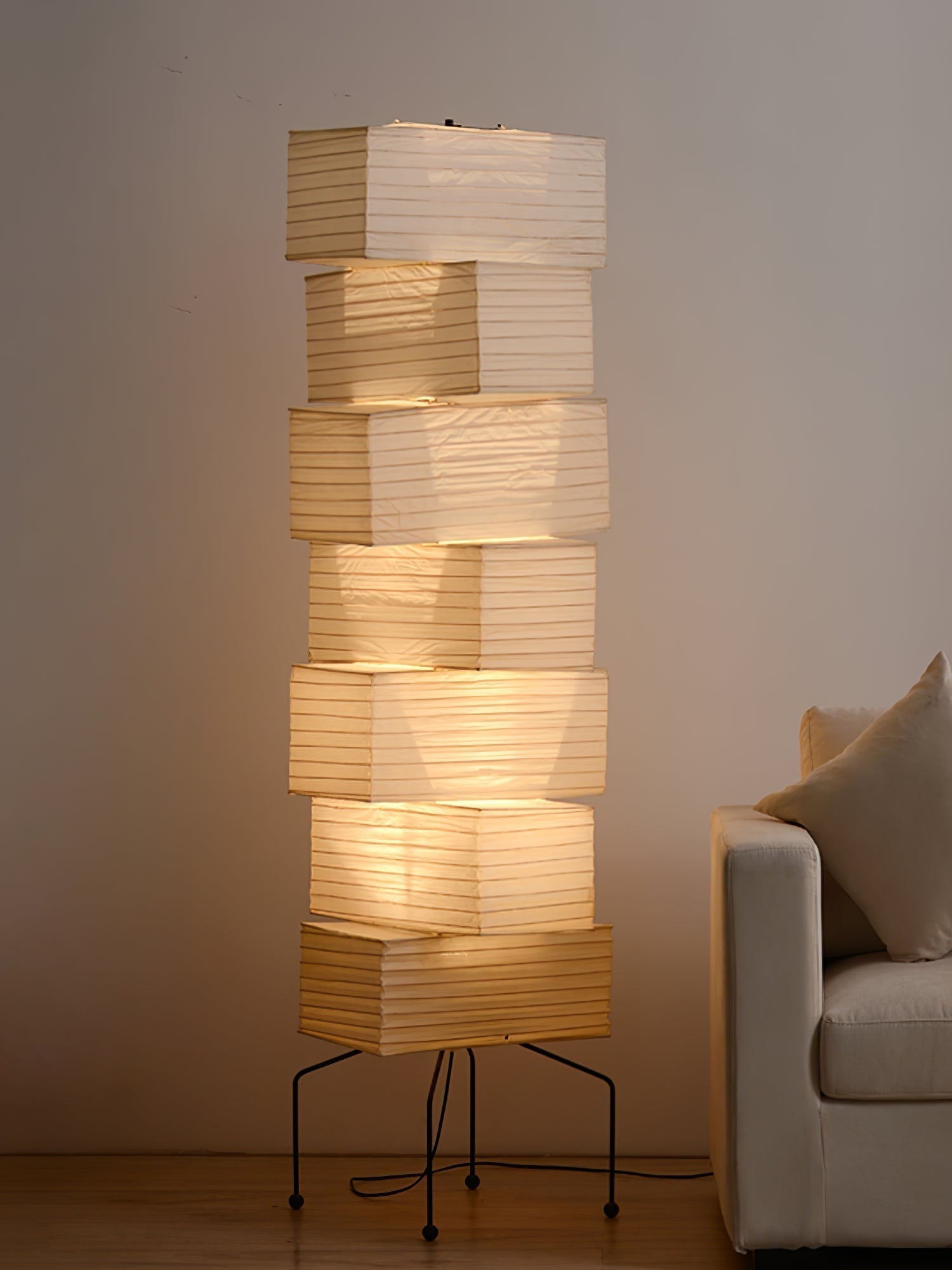 Avara Paper Floor Lamp