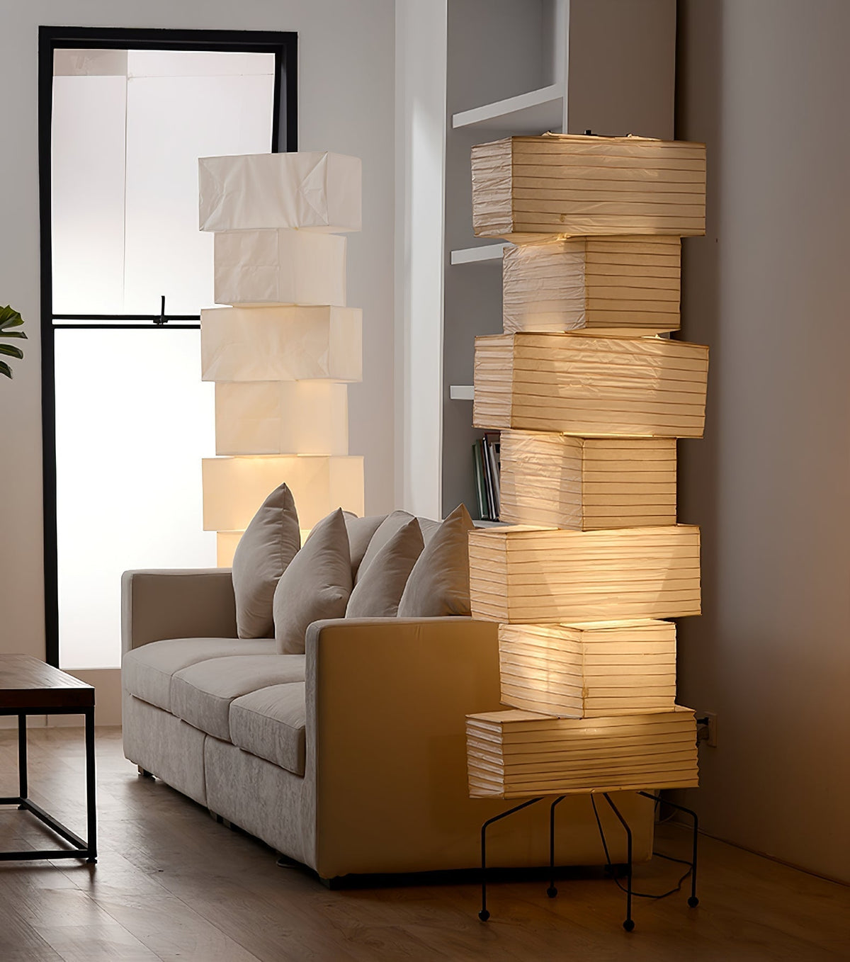 Avara Paper Floor Lamp