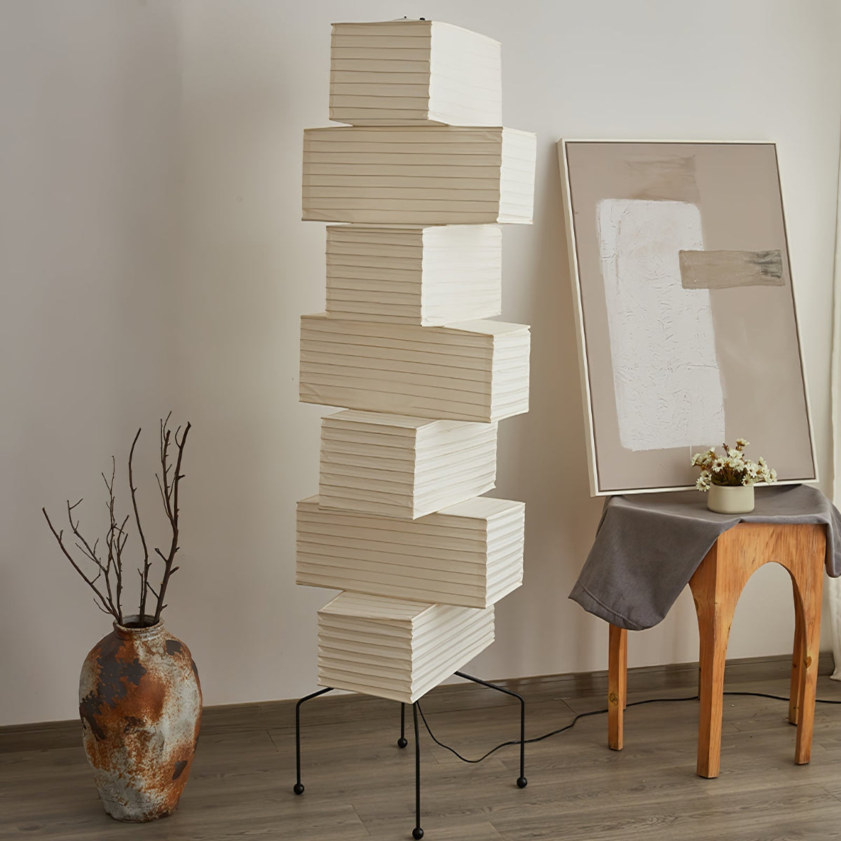 Avara Paper Floor Lamp