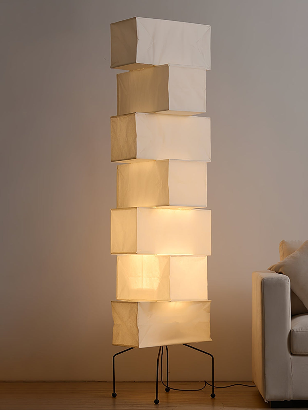 Avara Paper Floor Lamp