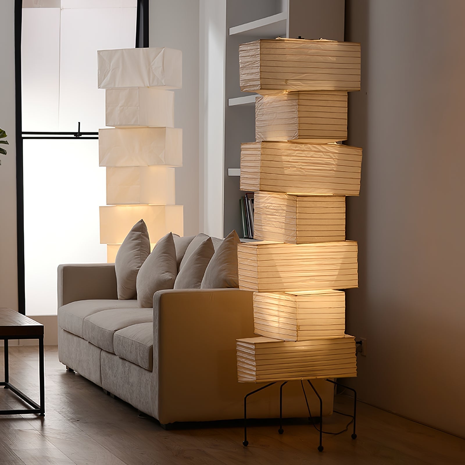 Avara Paper Floor Lamp