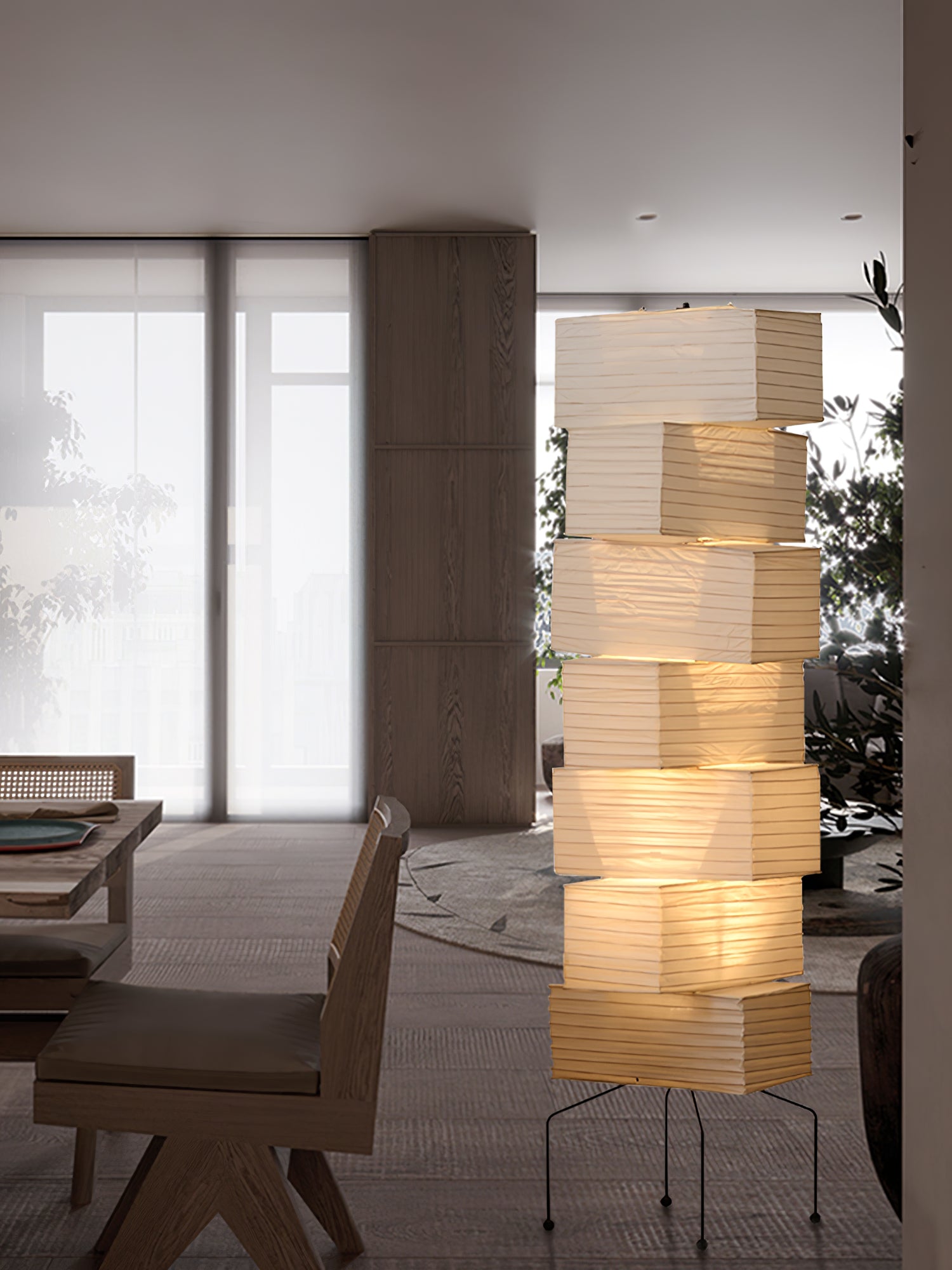 Avara Paper Floor Lamp