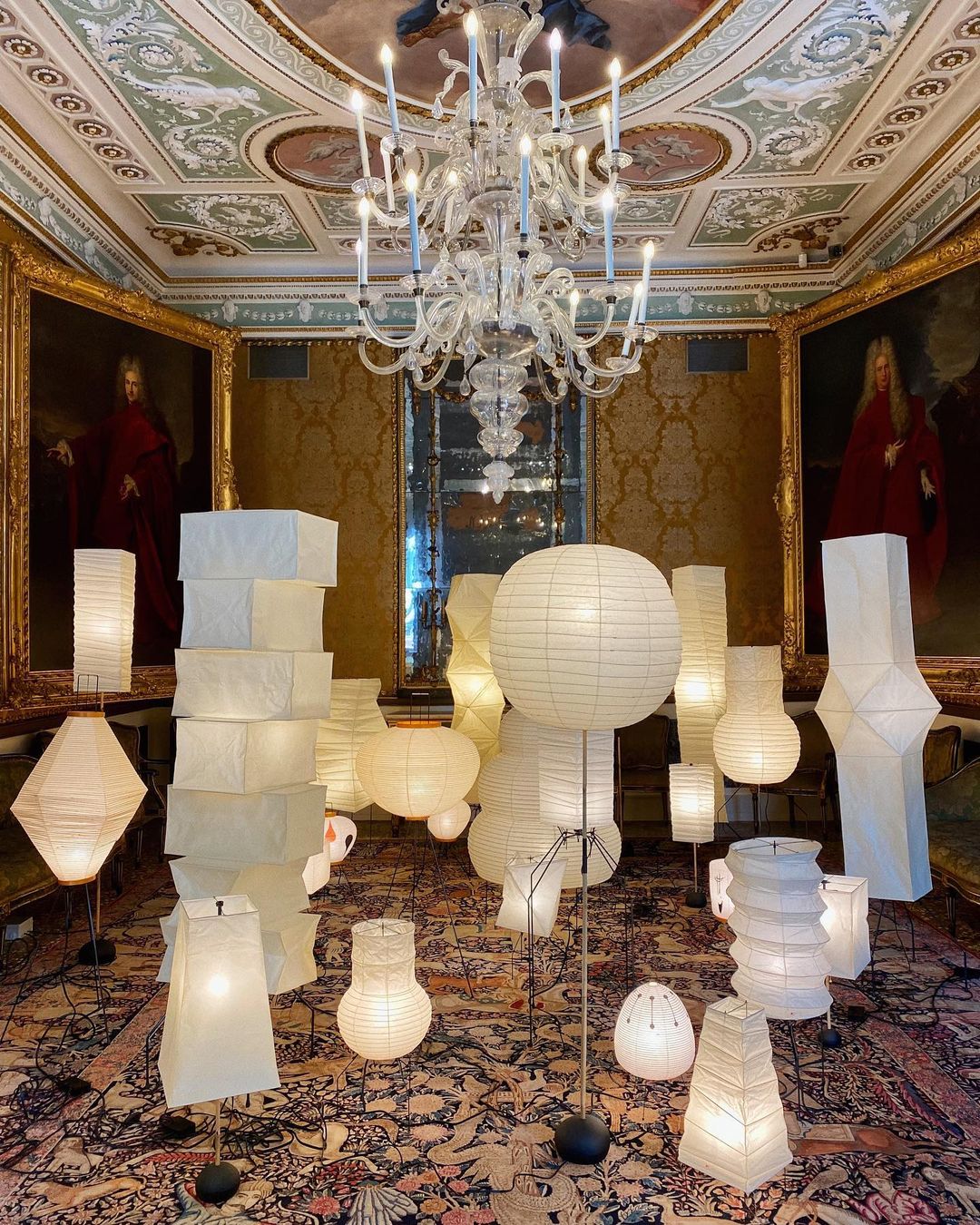 Avara Paper Floor Lamp