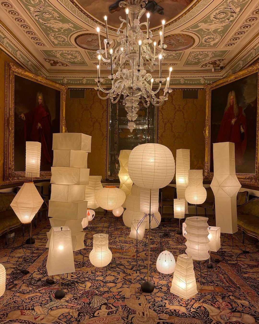 Avara Paper Floor Lamp