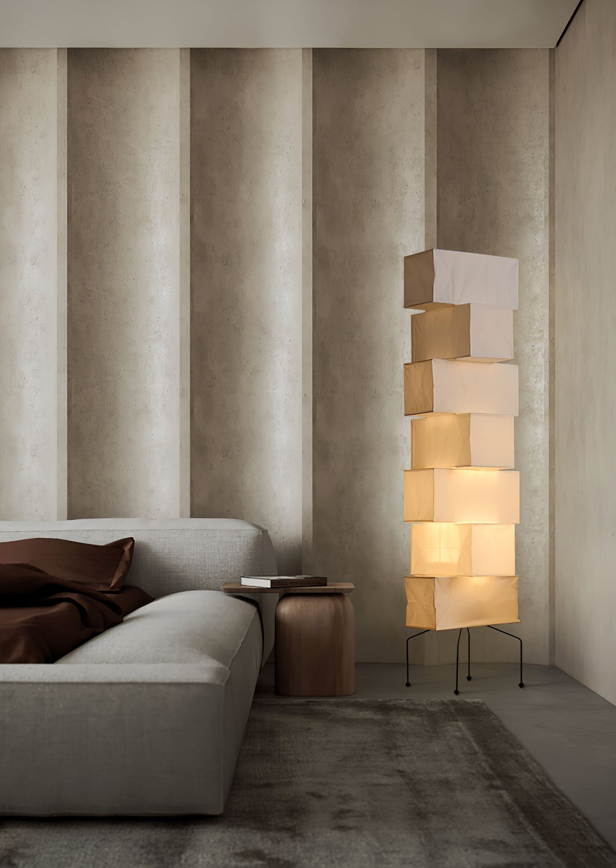 Avara Paper Floor Lamp