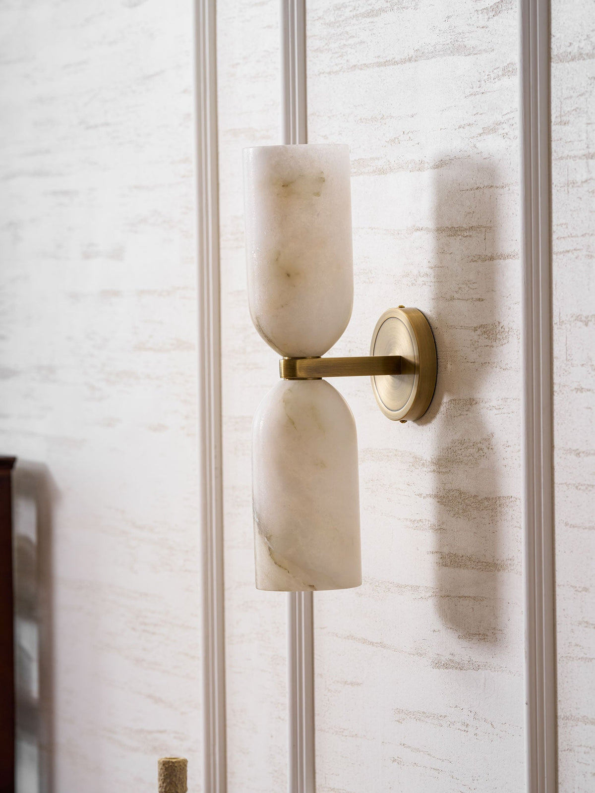 Silverstead Alabaster Nexus Indoor Wall Light
