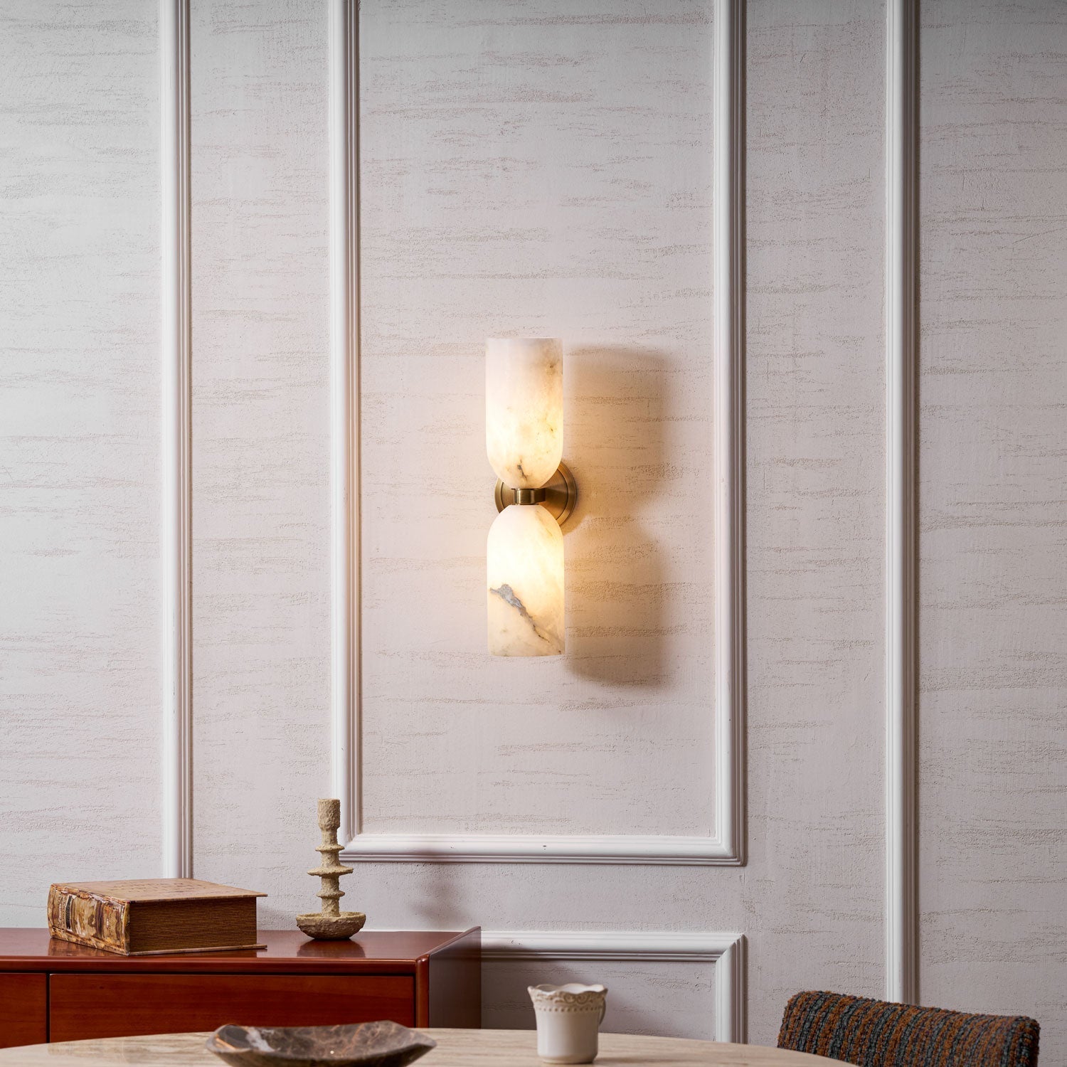 Nexus Modern Alabaster Wall Light