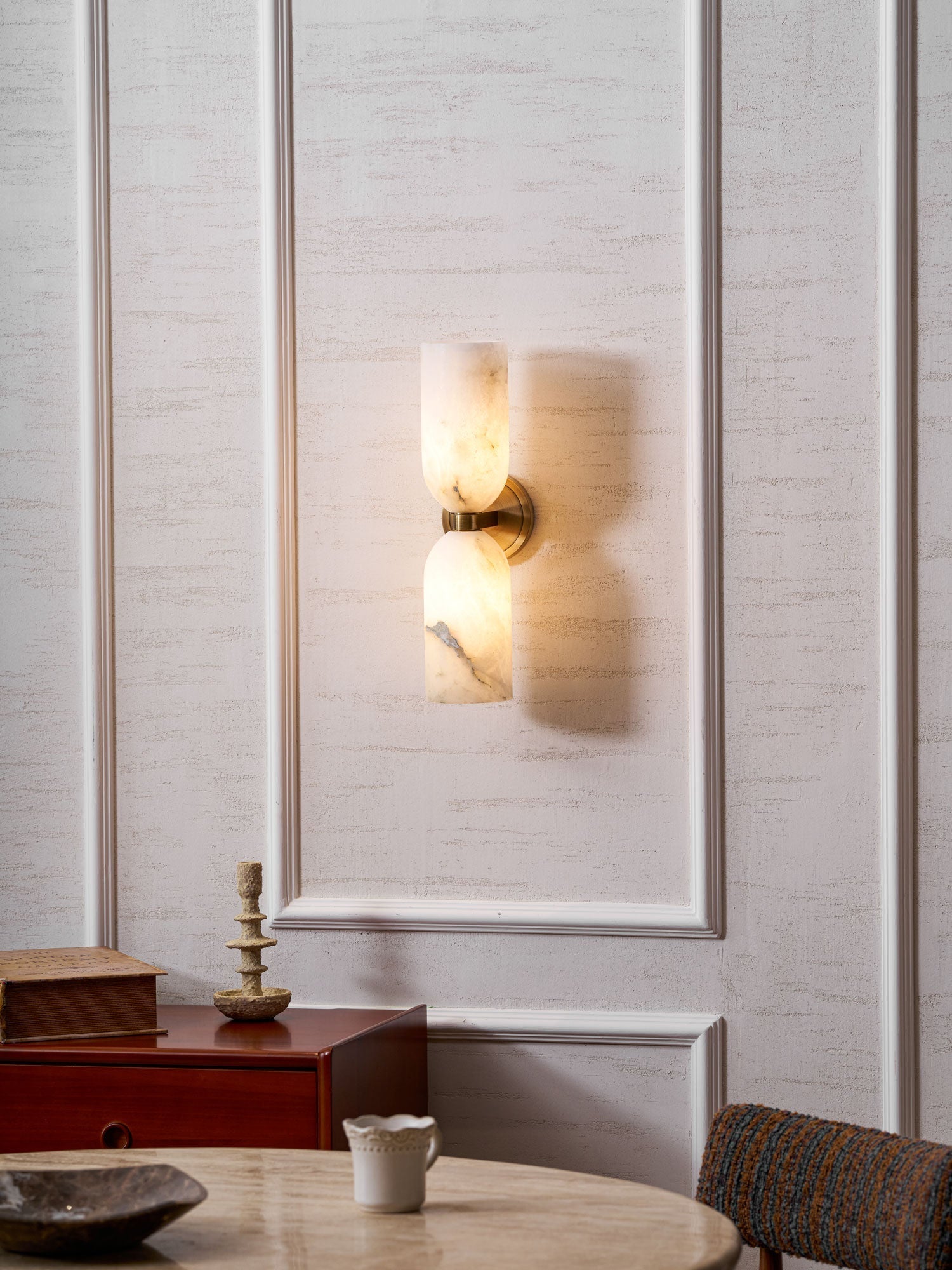 Nexus Modern Alabaster Wall Light