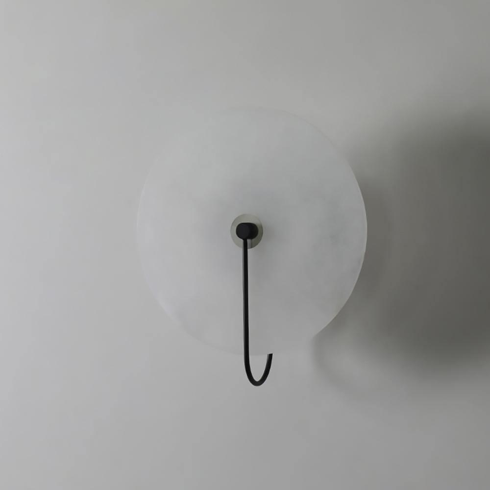 Albeenne Alabaster Globe Wall Lamp