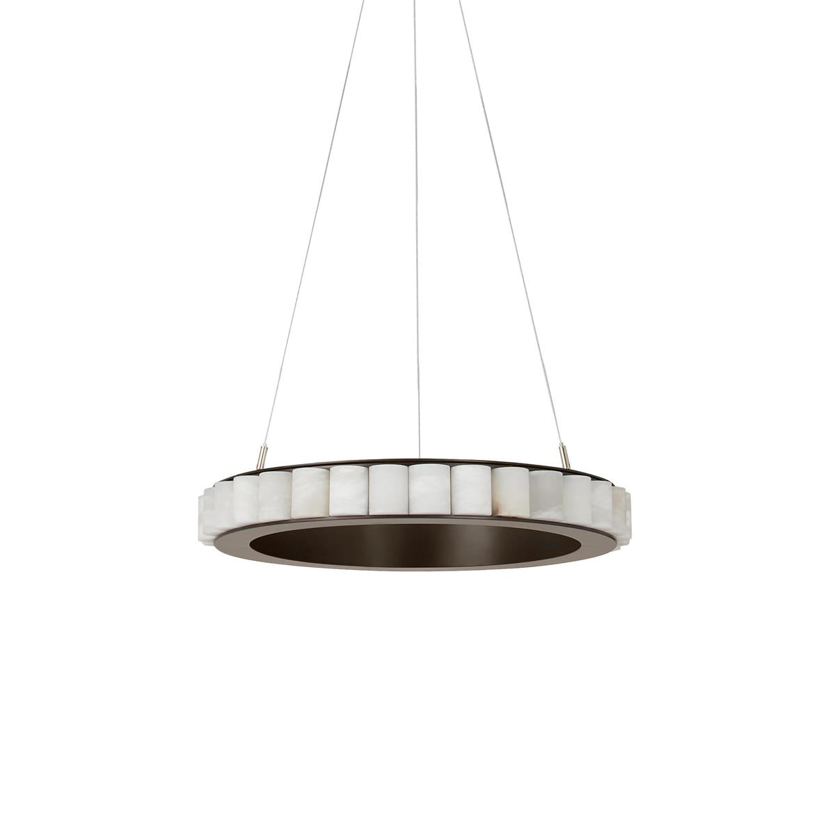 Aurelia Double Ring Alabaster Chandelier