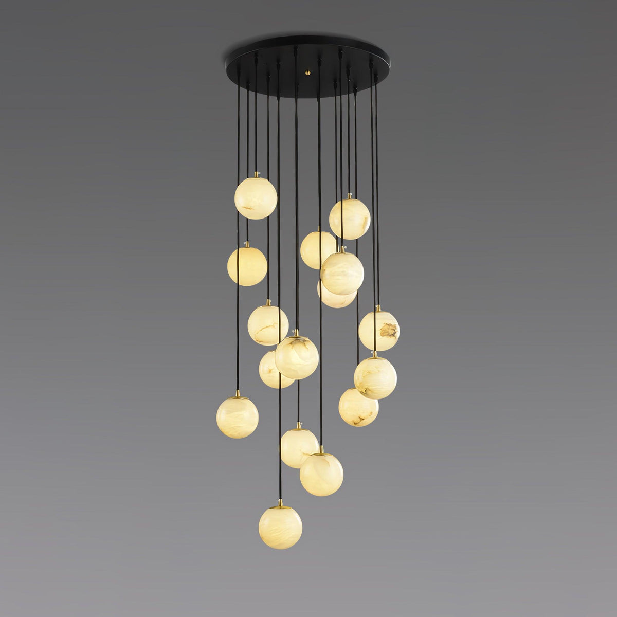 Sexta Alabaster Pendant Light Chandelier