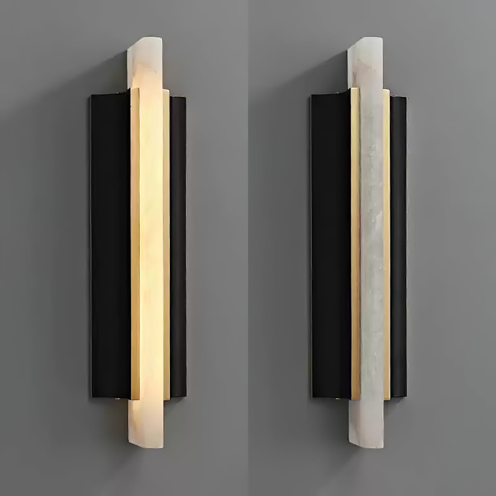 Aurelian Vintage Alabaster Wall Light - Neutral Decor
