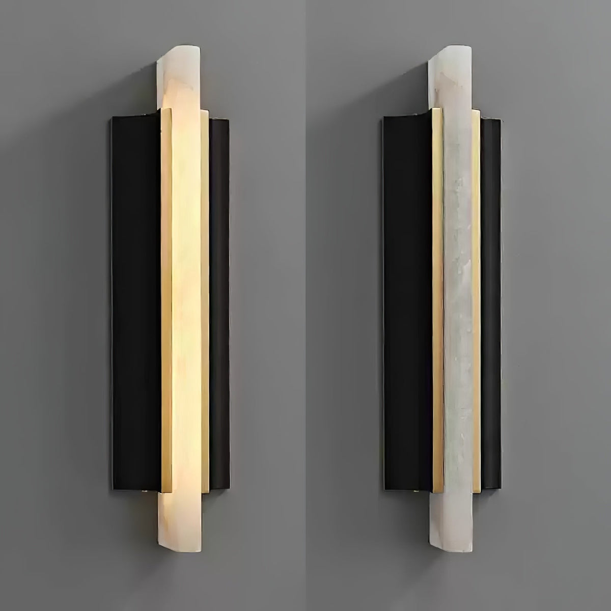 Aurelian Vintage Alabaster Wall Light