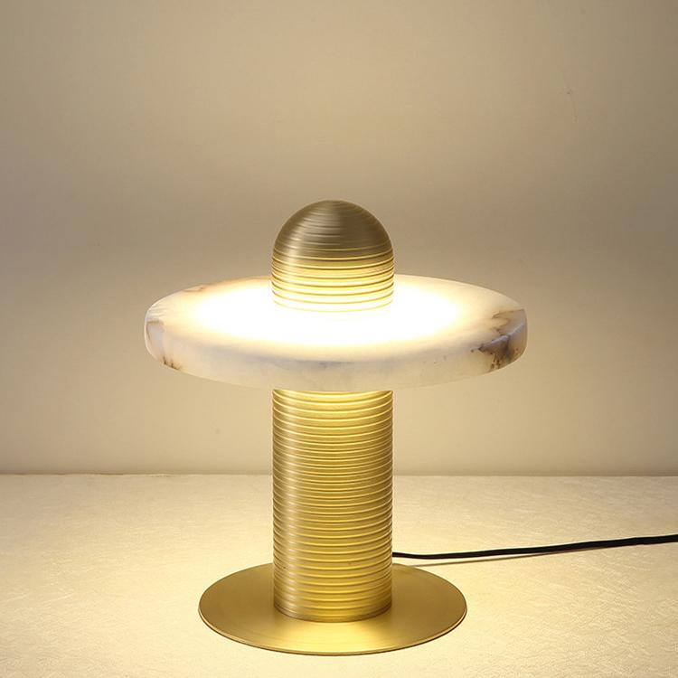 Nerio Modern Alabaster Table Lamp
