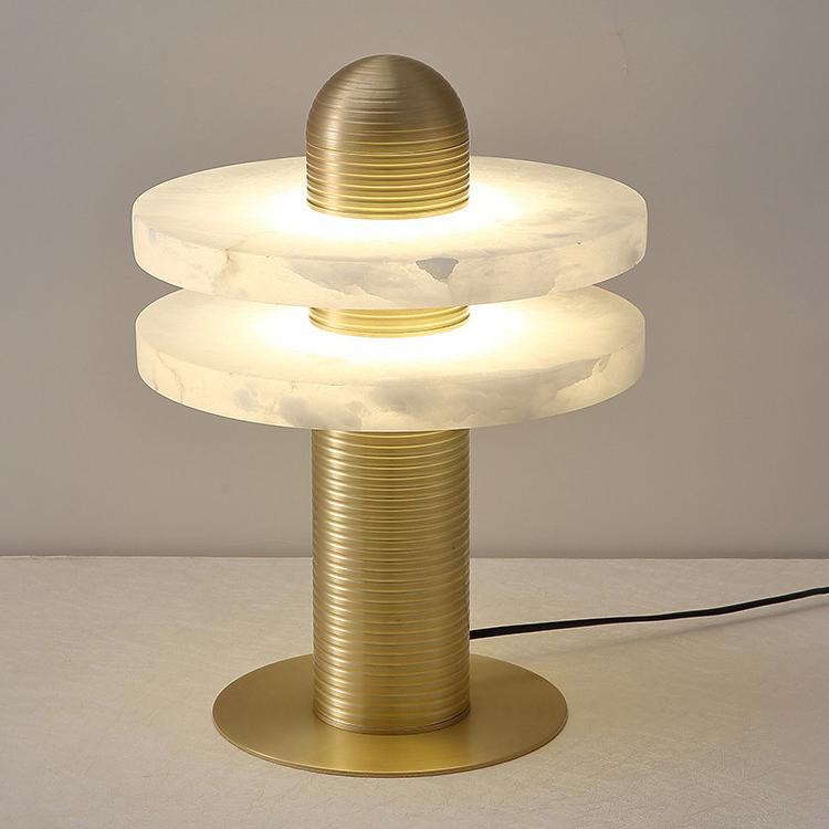 Nerio Modern Alabaster Table Lamp