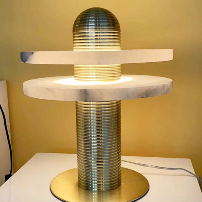 Nerio Modern Alabaster Table Lamp
