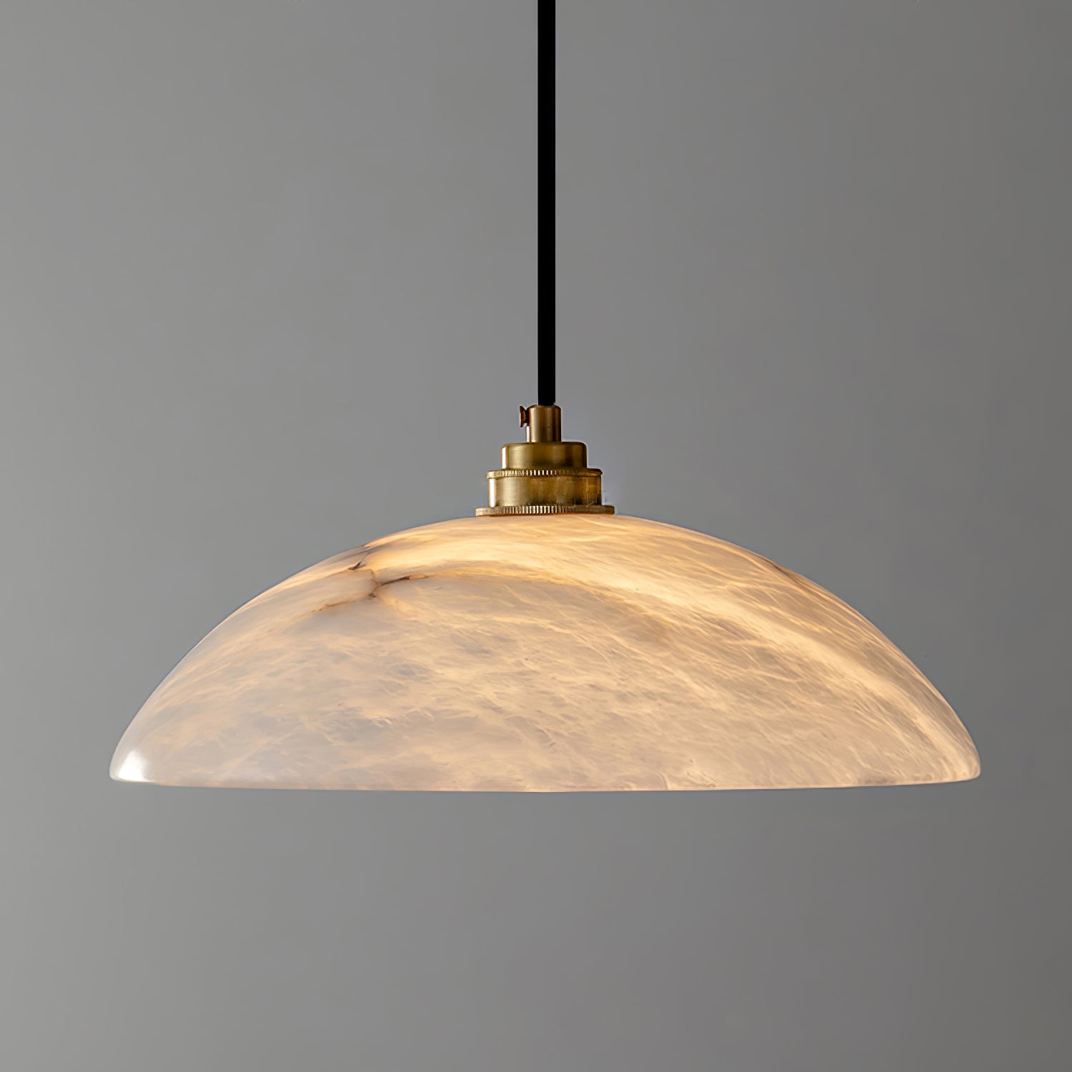 Westmere Alabaster Dome Pendant Light