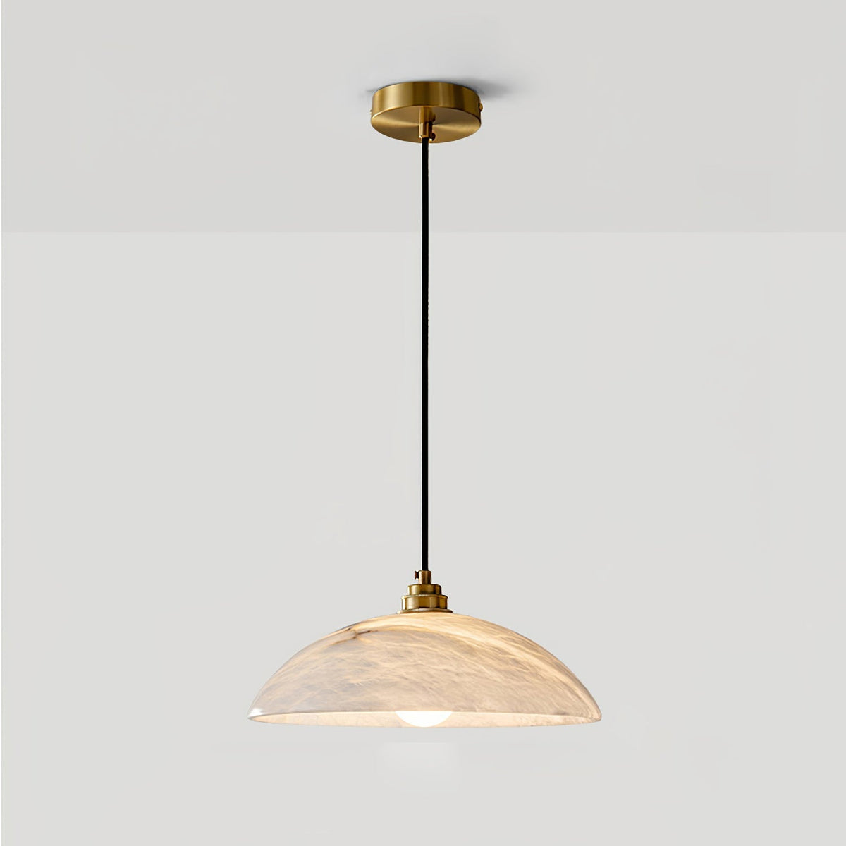 Westmere Alabaster Dome Pendant Light