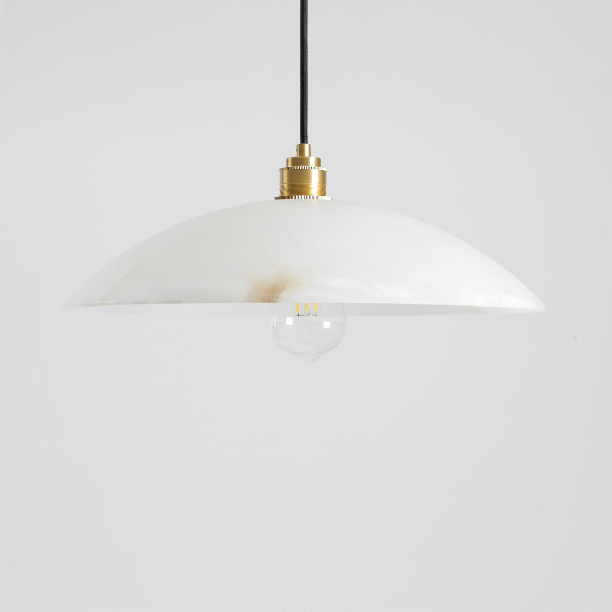 Westmere Alabaster Dome Pendant Light