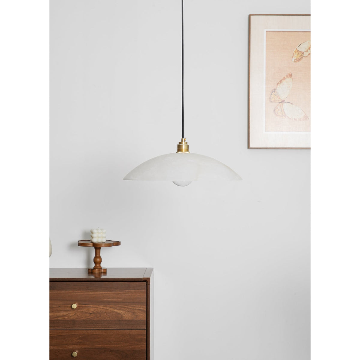 Nerea Minimalist Alabaster Pendant Light