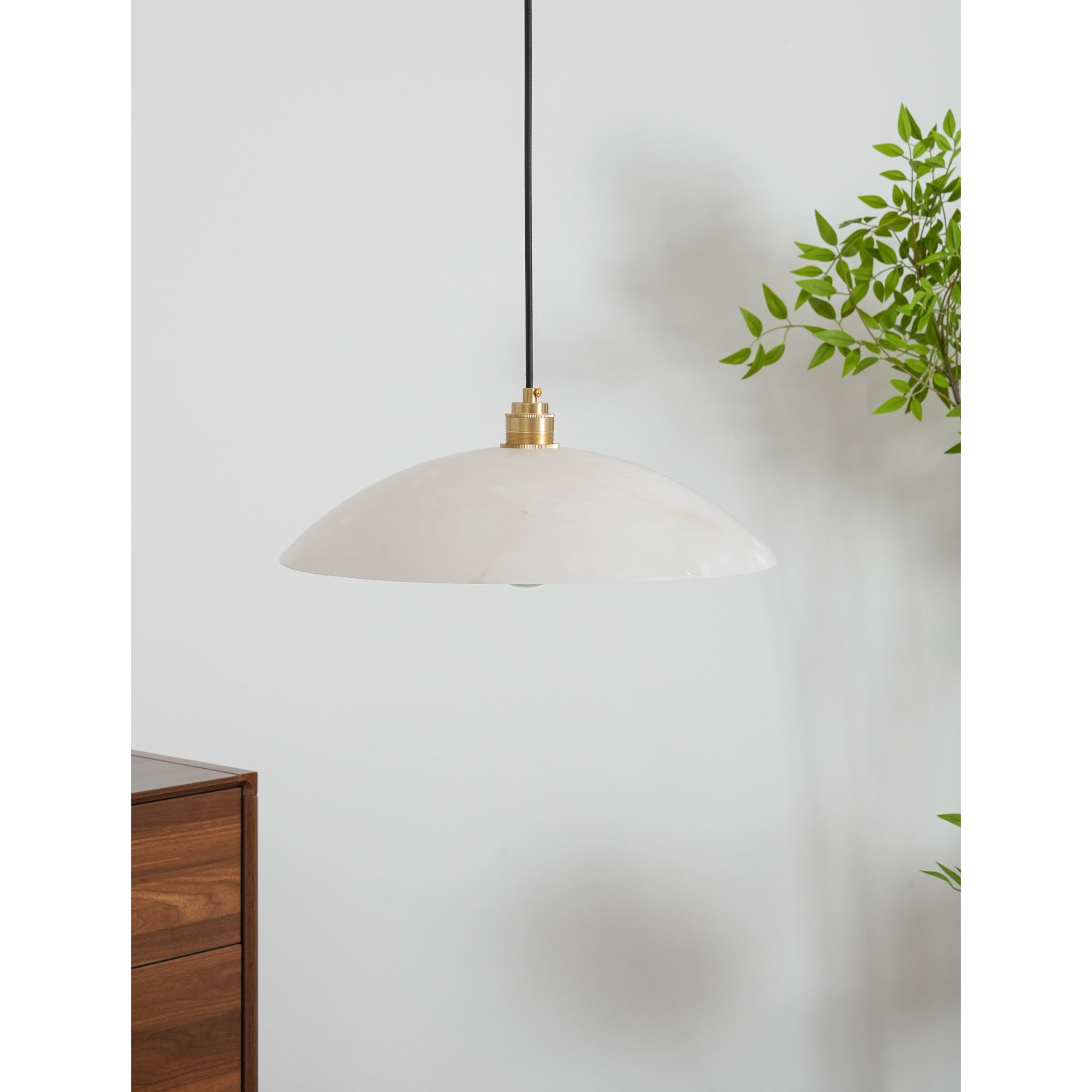 Westmere Alabaster Dome Pendant Light