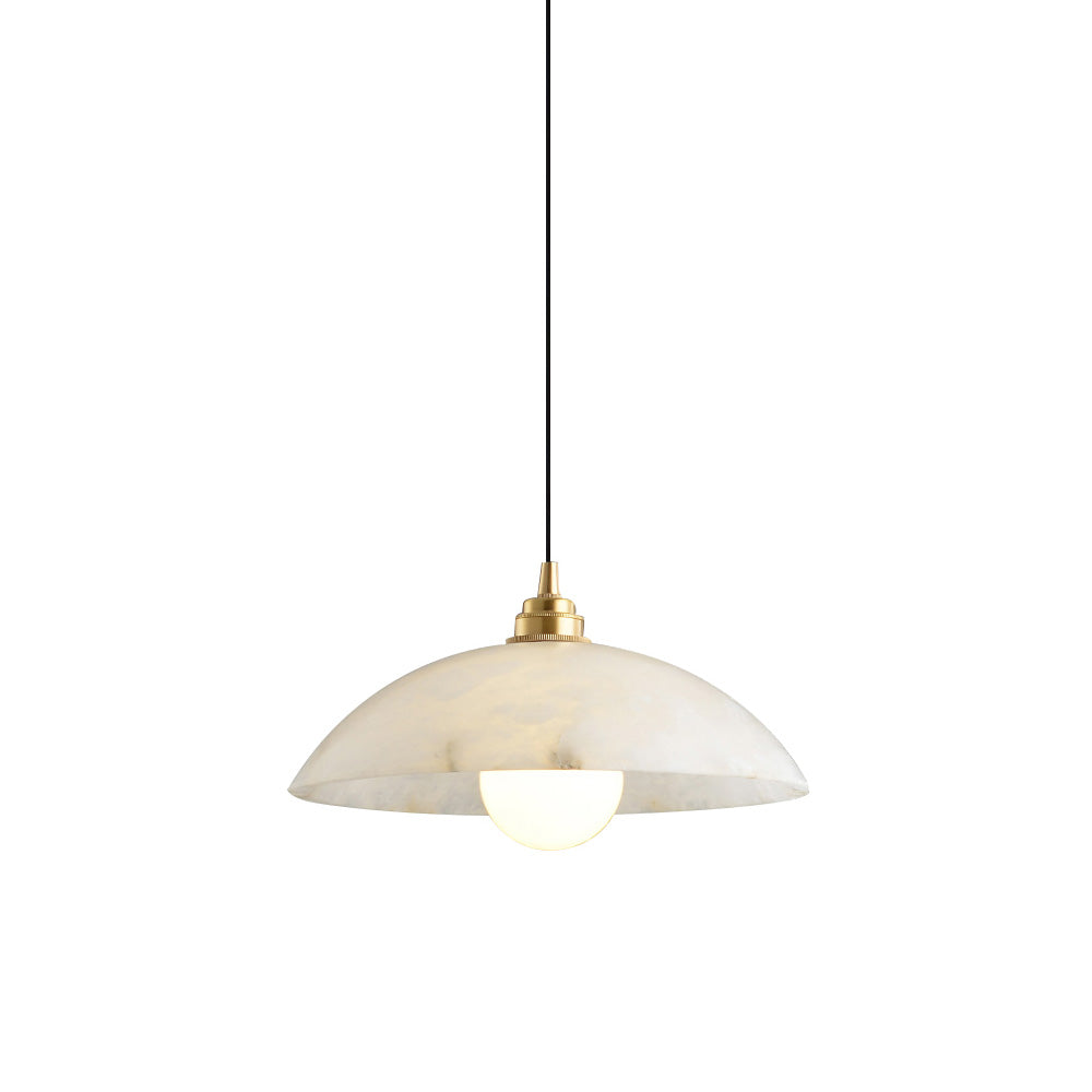 Ljomuvyd Individual Creativity Dome Alabaster Pendant Light