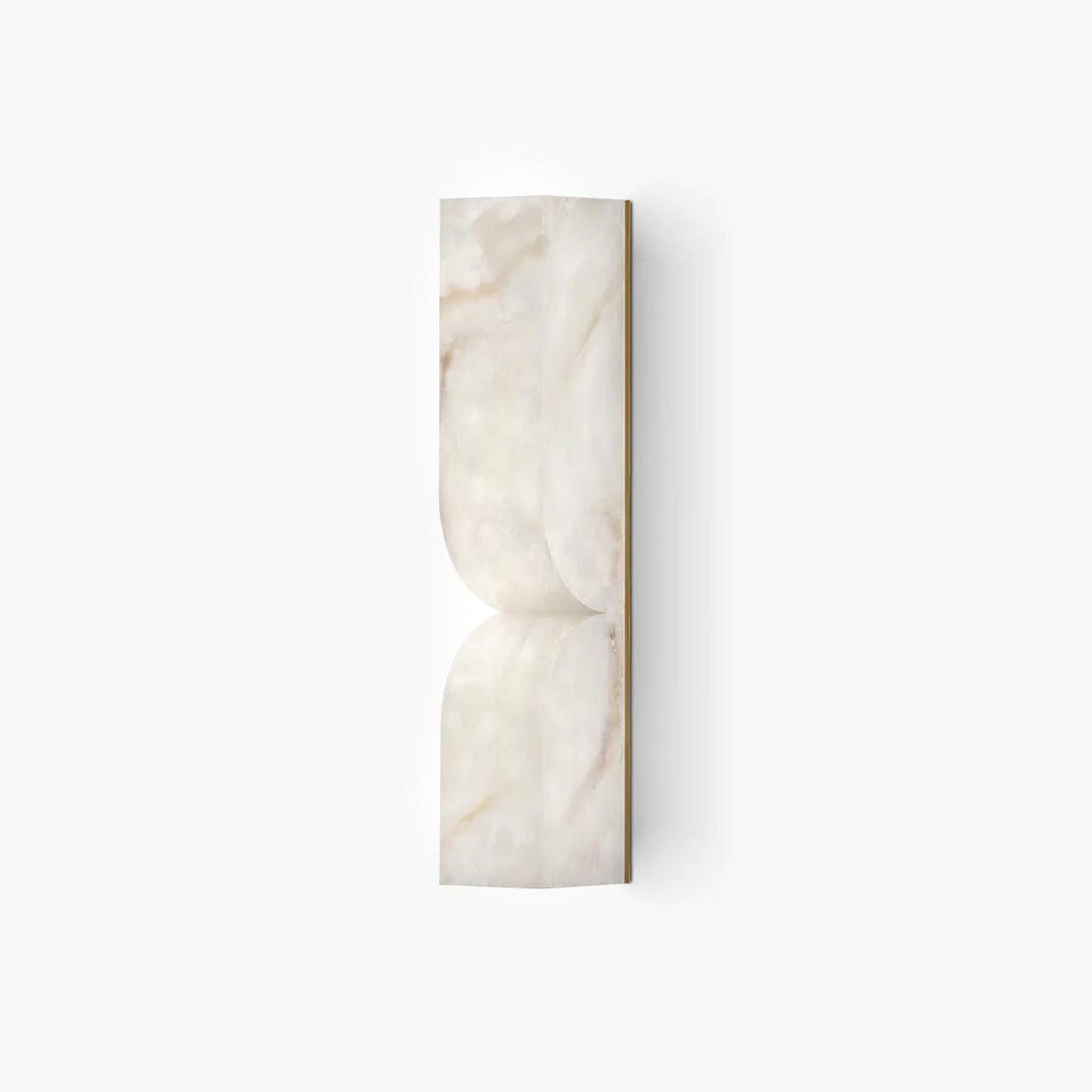 Lena Alabaster Rectangular Plug Wall Lamp