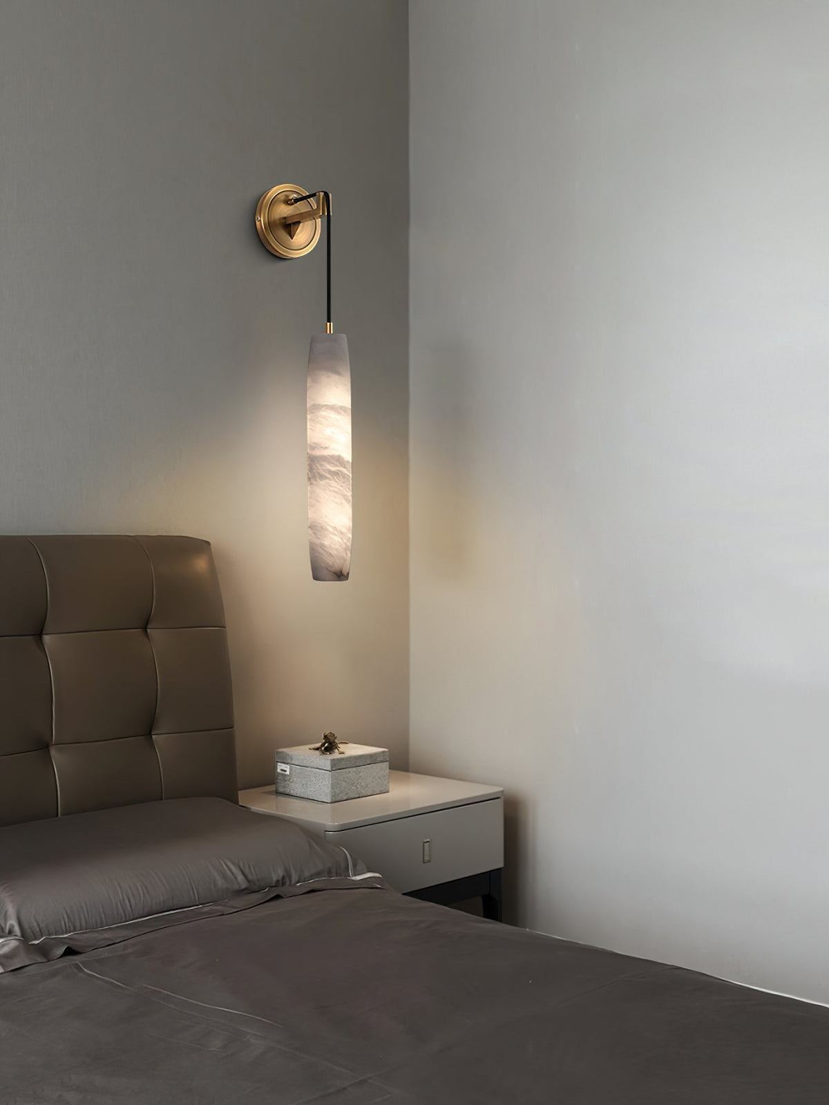 Alabaster Individual Creativity Flute Wall Lamp