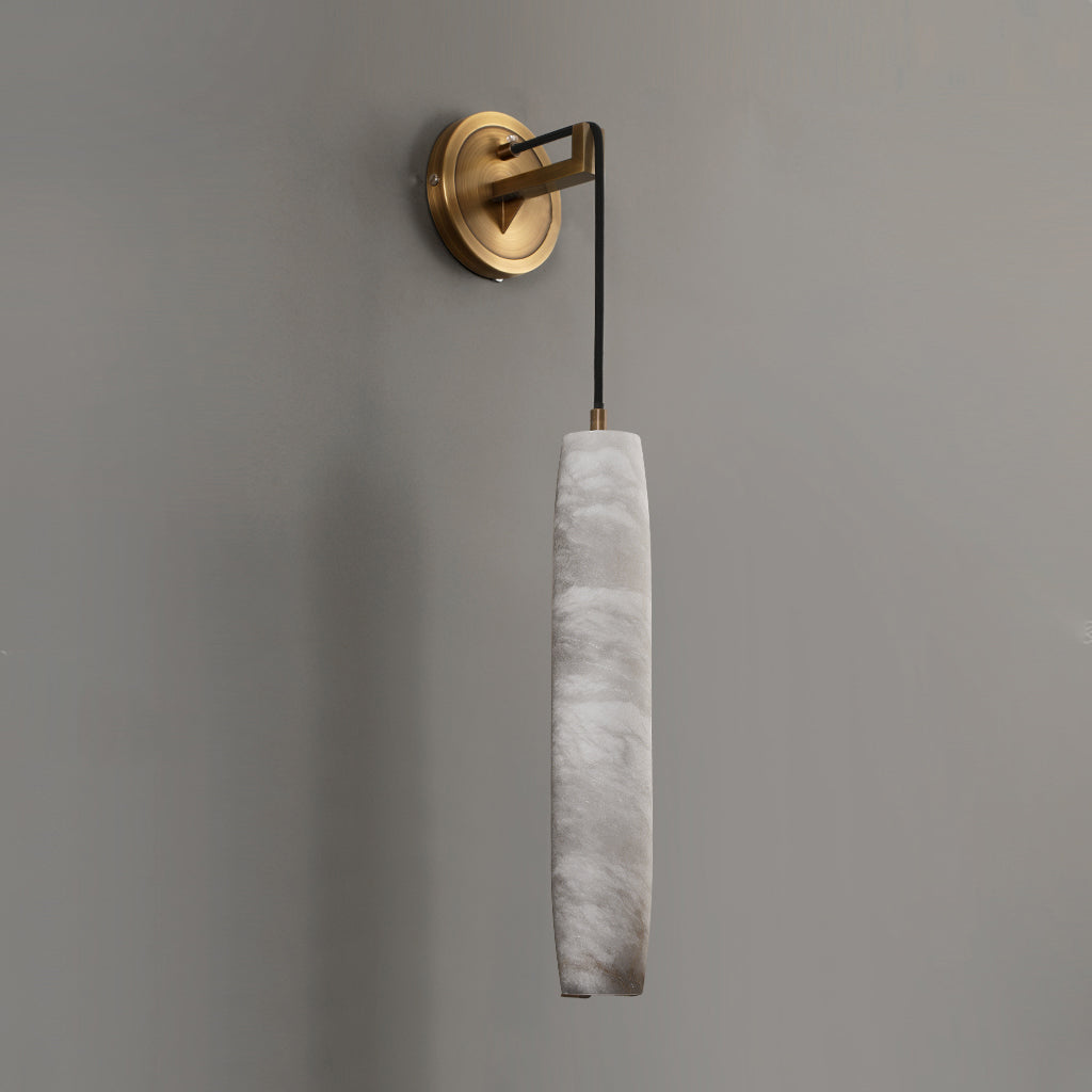 Alabaster Individual Creativity Flute Wall Lamp
