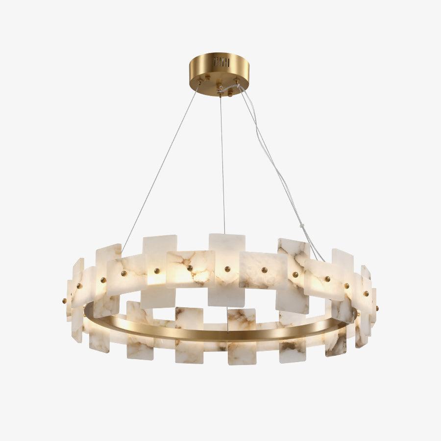 Kivren Alabaster Chandelier Light