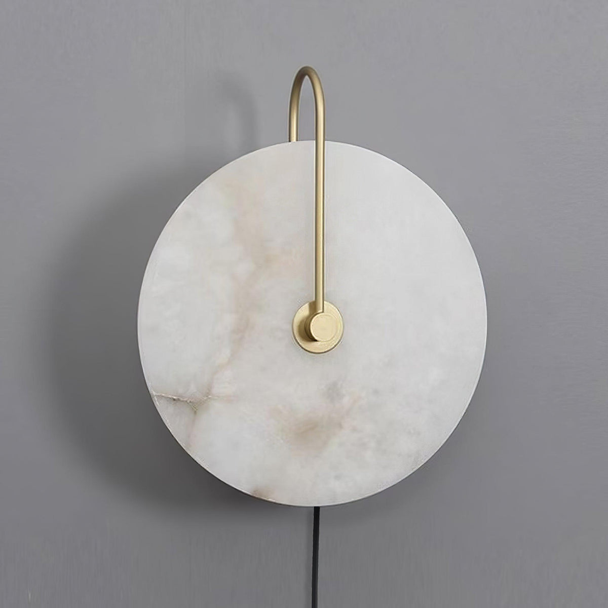 Ceraeyra Alabaster Globe Wall Light