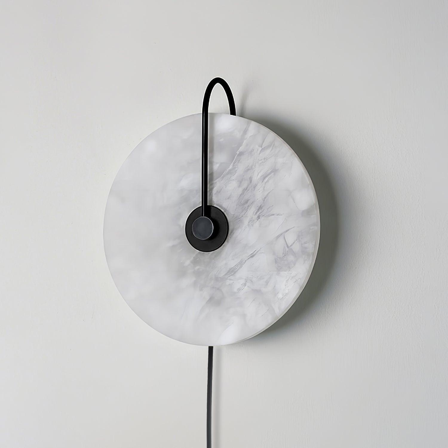 Ceraeyra Alabaster Globe Wall Light - Neutral Decor