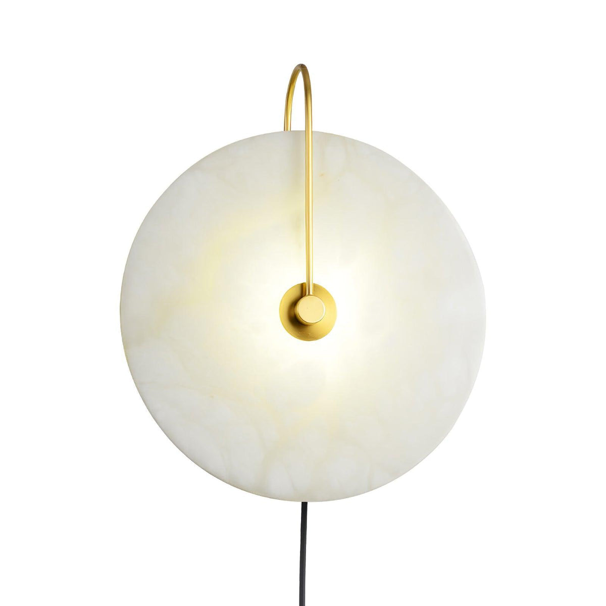 Ceraeyra Alabaster Globe Wall Light