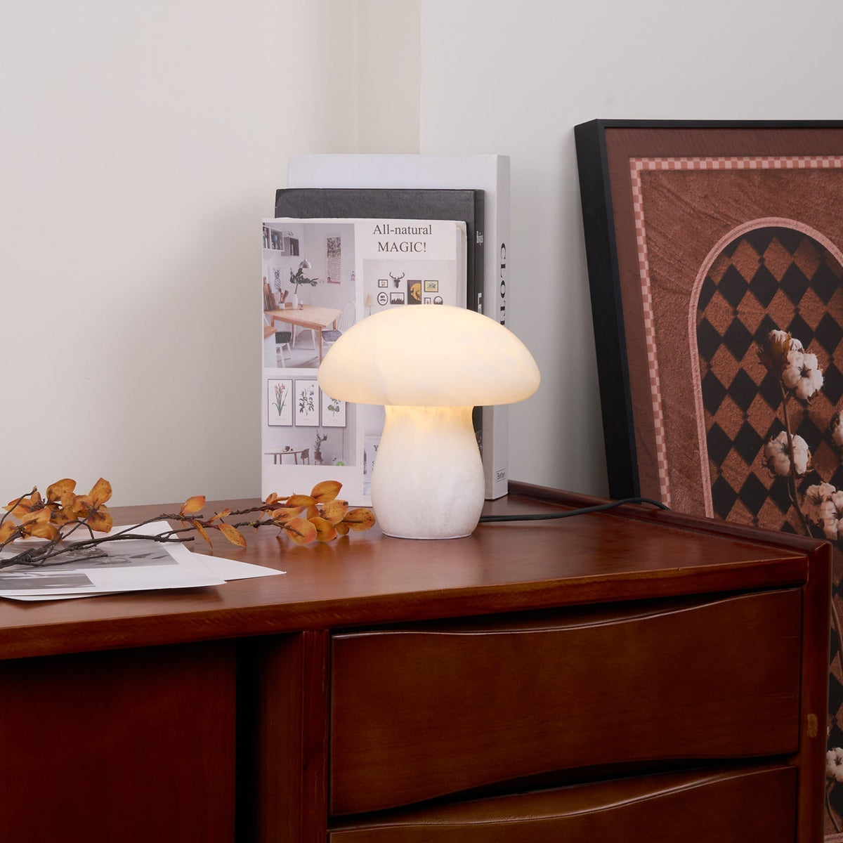Eirarena Alabaster Table Lamp