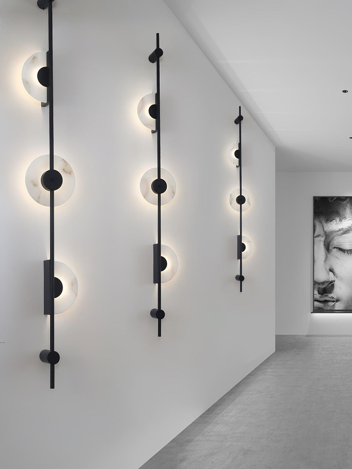 Albarina Alabaster Plug Wall Light