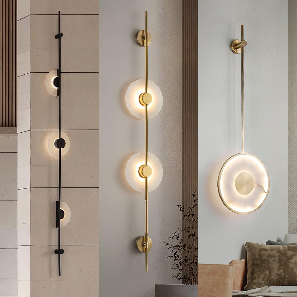 Albiora Alabaster Wall Light