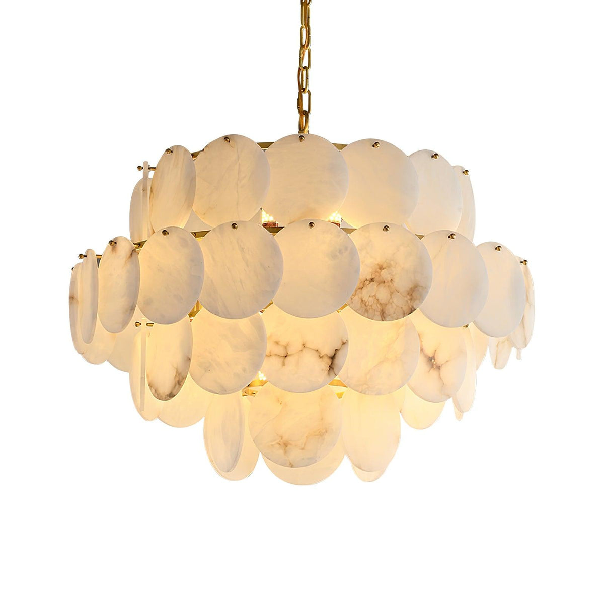 Nivarora Alabaster Chandelier
