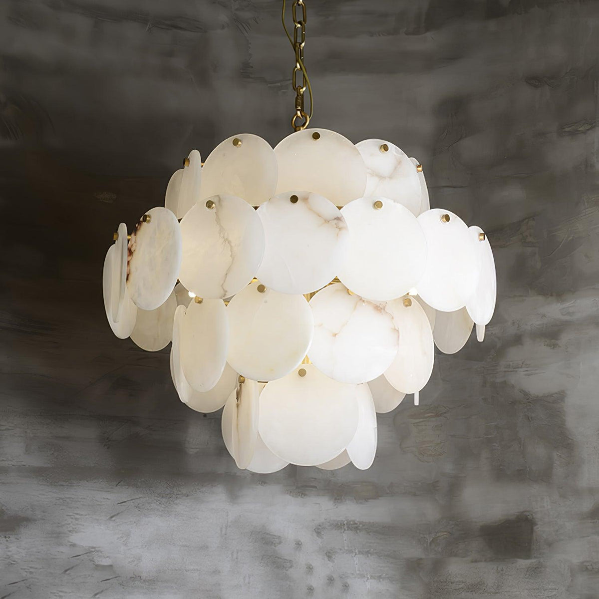 Nivarora Alabaster Chandelier