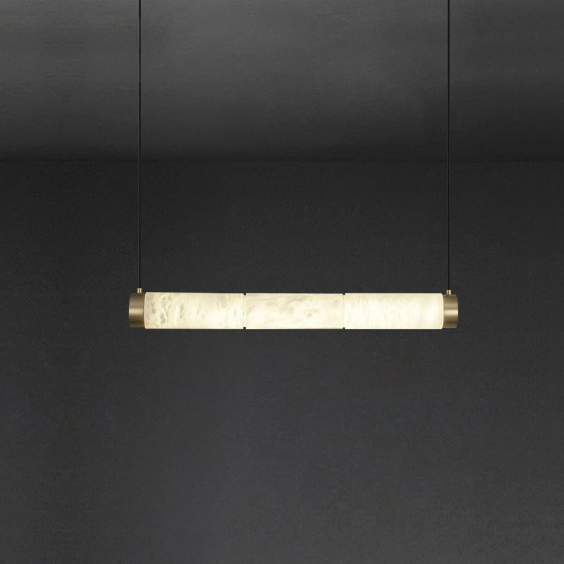 Plotuvyi Modern Strip Alabaster Pendant Light