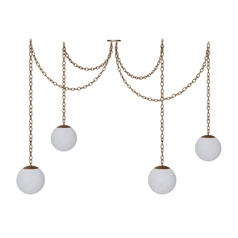 Marveil Alabaster Swag Pendant Lamp