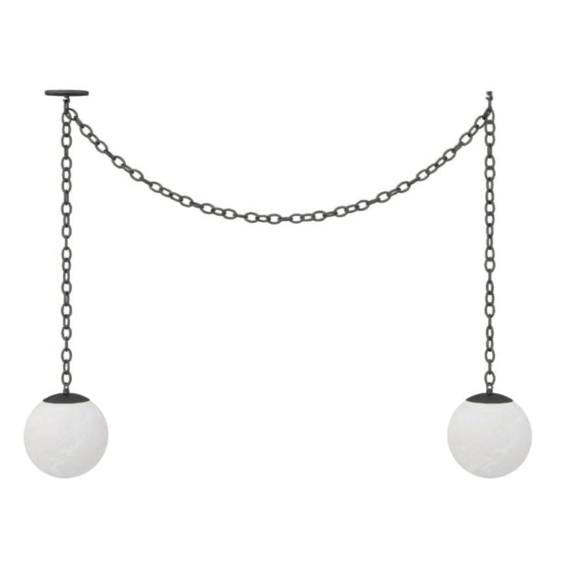 Marveil Alabaster Swag Pendant Lamp